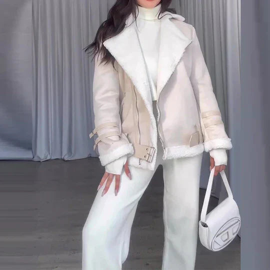 Chaqueta De Invierno Con Cierre Frontal Para Mujer | Ideal Para Temporada De Frío