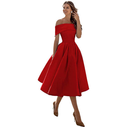 Vestido Sin Tirantes de Corte Largo Para Mujer | Ideal Para Eventos y Salidas Nocturnas