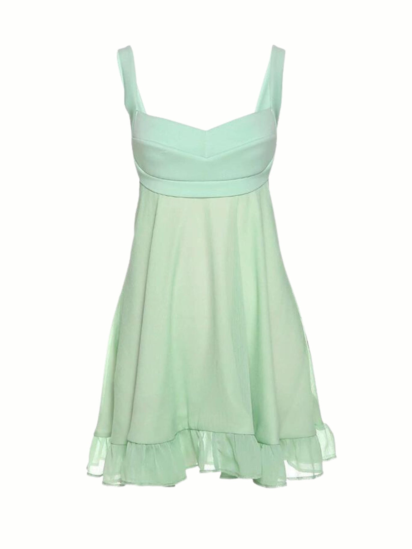Vestido Corto Con Corte Evasé Y Escote Cuadrado Para Mujer | Ideal Para Uso Diario Y Verano