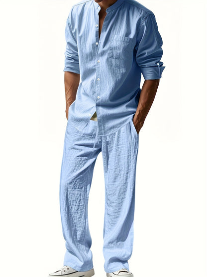 Conjunto Para Hombre Con Piezas Coordinadas | Ideal Para Días Cálidos
