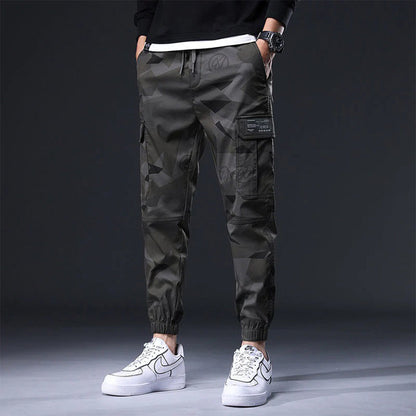 Pantalón Cargo con Cintura Elástica y Bolsillos Laterales para Mujer | Ideal para Uso Diario