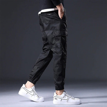 Pantalón Cargo con Cintura Elástica y Bolsillos Laterales para Mujer | Ideal para Uso Diario