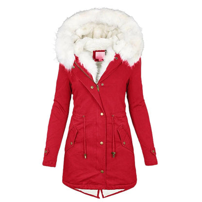 Chaqueta De Invierno Con Forro Interior Para Mujer | Ideal Para Uso Diario En Invierno