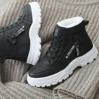 Botas De Invierno Con Diseño Cerrado Para Mujeres | Ideal Para Temporada De Invierno