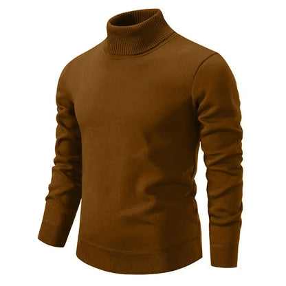 Jersey de Cuello Alto con Corte Ajustado para Hombre | Ideal para Otoño e Invierno