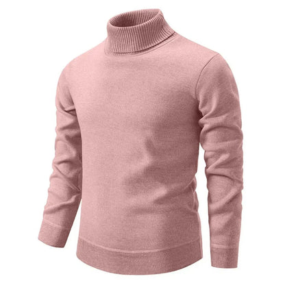 Jersey de Cuello Alto con Corte Ajustado para Hombre | Ideal para Otoño e Invierno