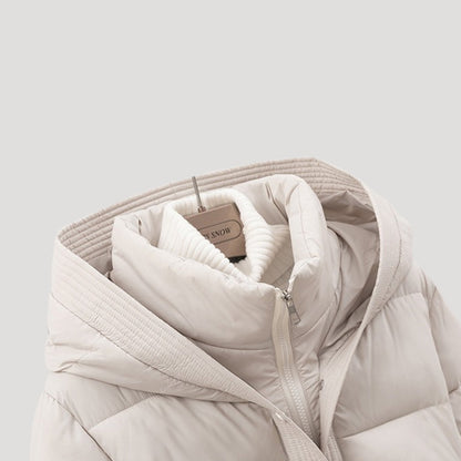 Chaqueta Acolchada con Cinturón Ajustable para Mujer | Ideal para Invierno
