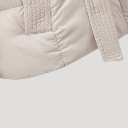 Chaqueta Acolchada con Cinturón Ajustable para Mujer | Ideal para Invierno