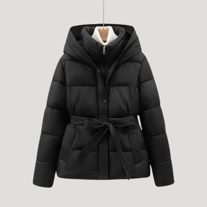 Chaqueta Acolchada con Cinturón Ajustable para Mujer | Ideal para Invierno
