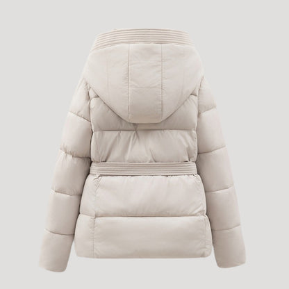 Chaqueta Acolchada con Cinturón Ajustable para Mujer | Ideal para Invierno