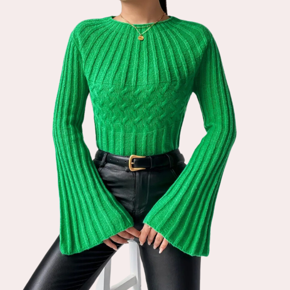 Jersey Ajustado A La Cintura Con Detalle Trenzado Para Adultos | Ideal Para Uso Diario E Informal
