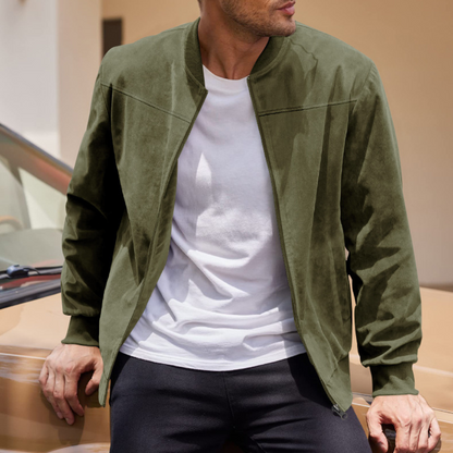 Chaqueta Bomber con Cierre de Cremallera para Adultos | Ideal para la Mi-Estación