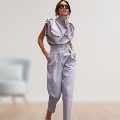 Conjunto de Dos Piezas con Diseño Funcional para Mujer | Ideal para Uso Estival