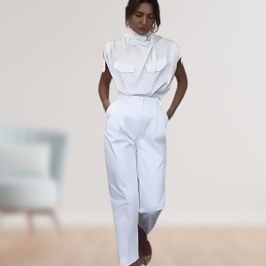 Conjunto de Dos Piezas con Diseño Funcional para Mujer | Ideal para Uso Estival
