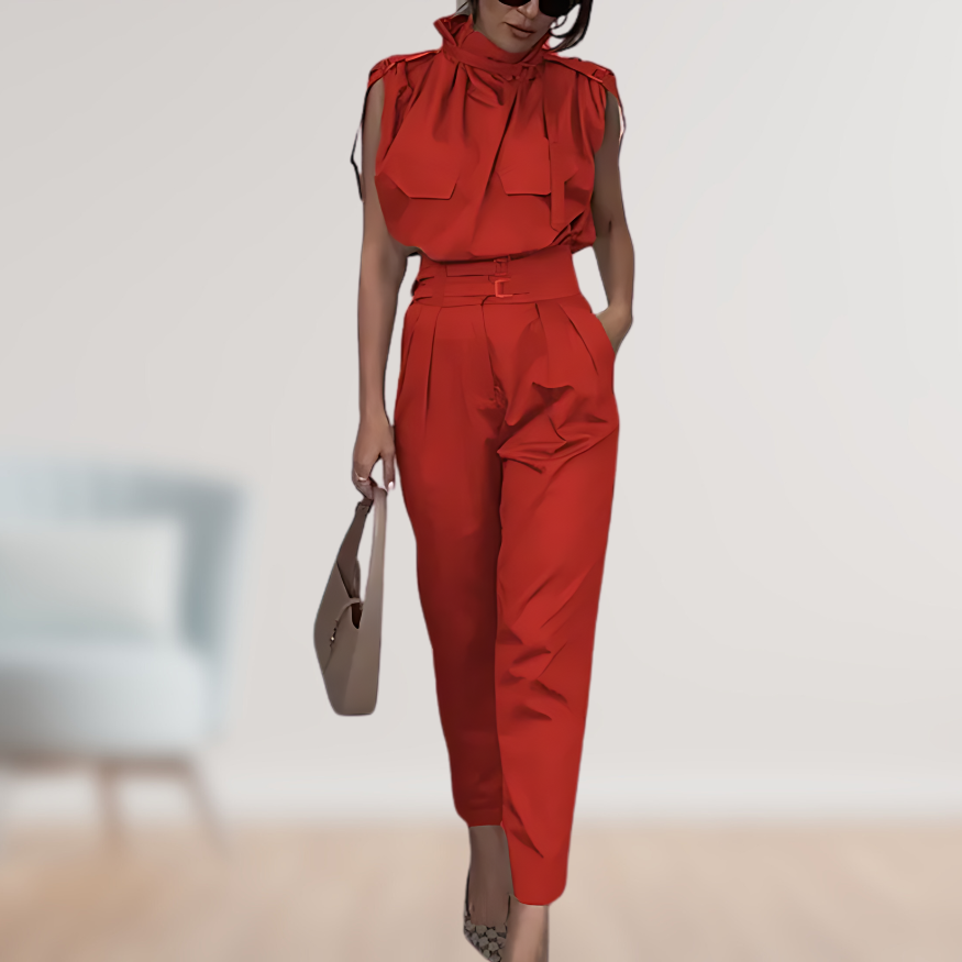 Conjunto de Dos Piezas con Diseño Funcional para Mujer | Ideal para Uso Estival