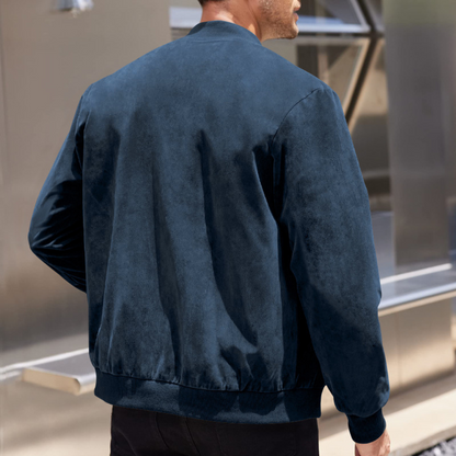 Chaqueta Bomber con Cierre de Cremallera para Adultos | Ideal para la Mi-Estación