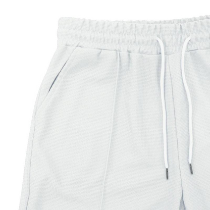 Conjunto Polo con Cuello con Cremallera y Shorts con Cintura Elástica para Adultos | Ideal para Uso Diario