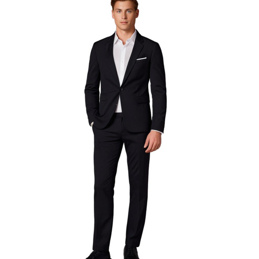 Traje de Hombre con Blazer y Pantalón Recto Coordinados | Ideal para Ocupaciones Formales