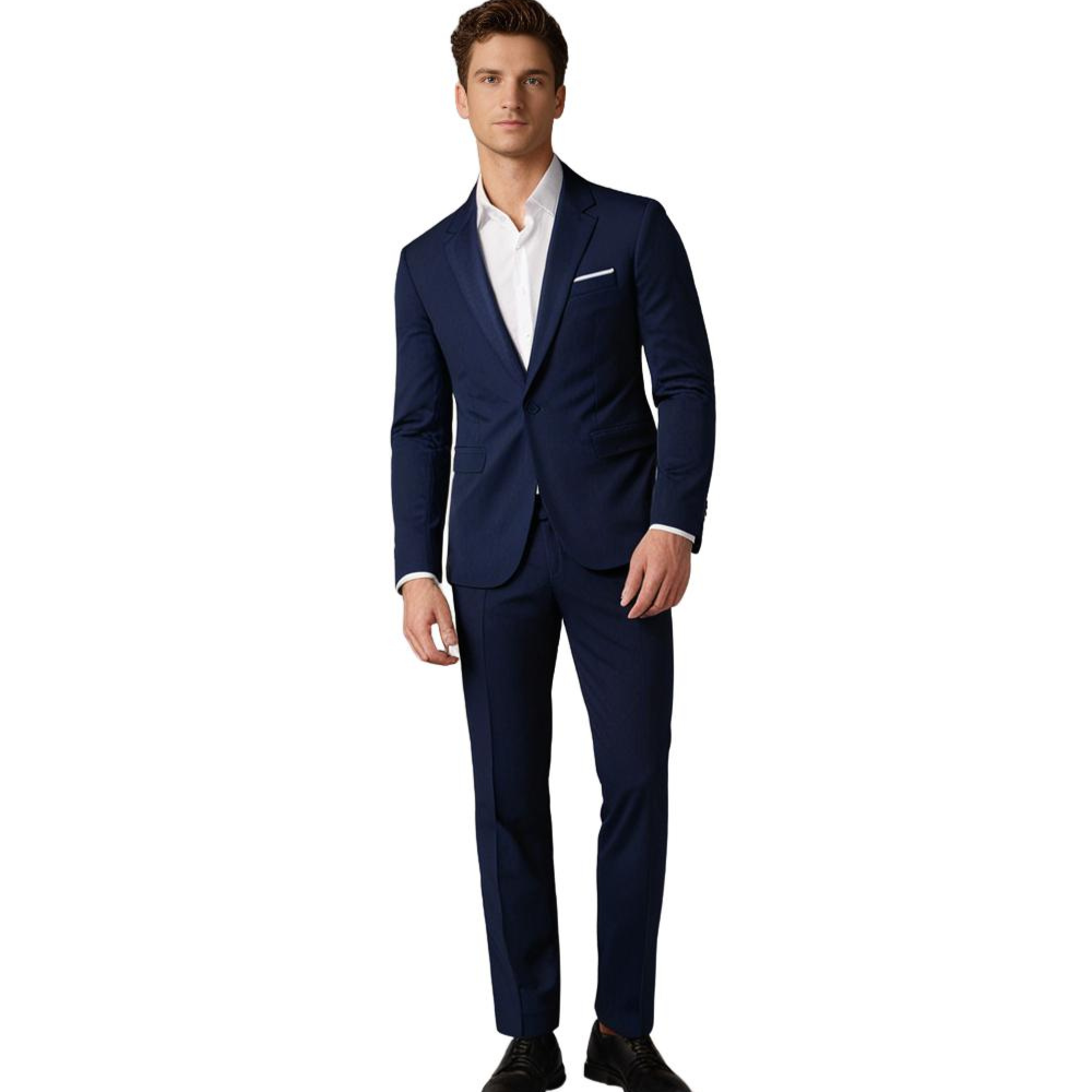 Traje de Hombre con Blazer y Pantalón Recto Coordinados | Ideal para Ocupaciones Formales