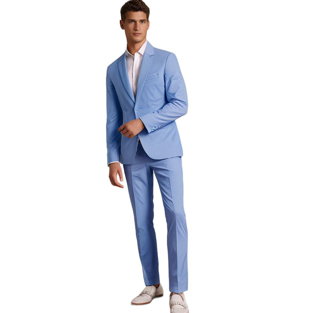 Traje de Hombre con Blazer y Pantalón Recto Coordinados | Ideal para Ocupaciones Formales