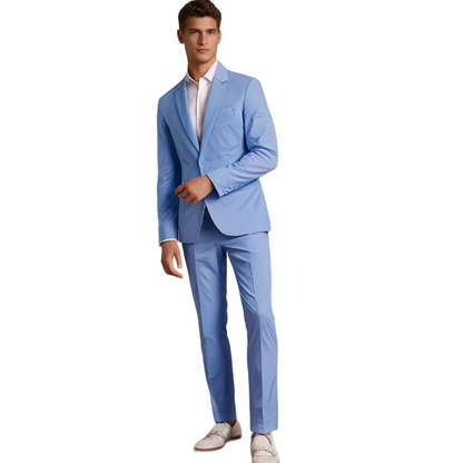 Traje de Hombre con Blazer y Pantalón Recto Coordinados | Ideal para Ocupaciones Formales