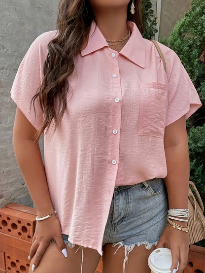 Blusa Amplia Para Mujer | Ideal Para Uso Diario En Interior Y Exterior