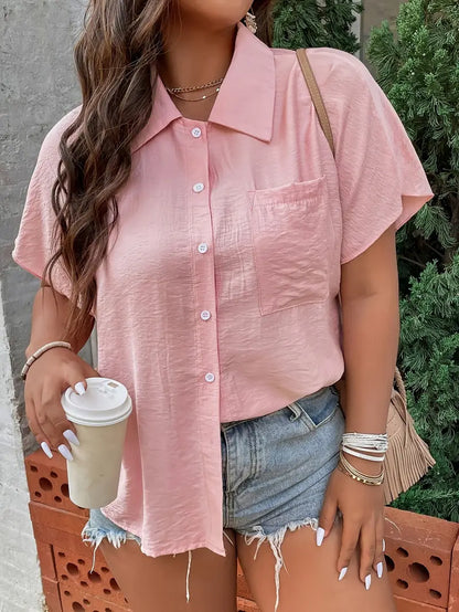 Blusa Amplia Para Mujer | Ideal Para Uso Diario En Interior Y Exterior