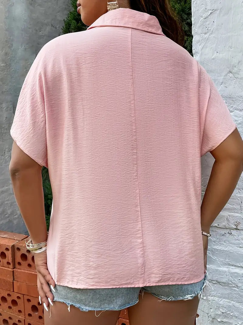 Blusa Amplia Para Mujer | Ideal Para Uso Diario En Interior Y Exterior