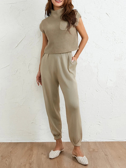 Conjunto de Top y Pantalón para Mujer | Ideal para Uso Diario y Salidas