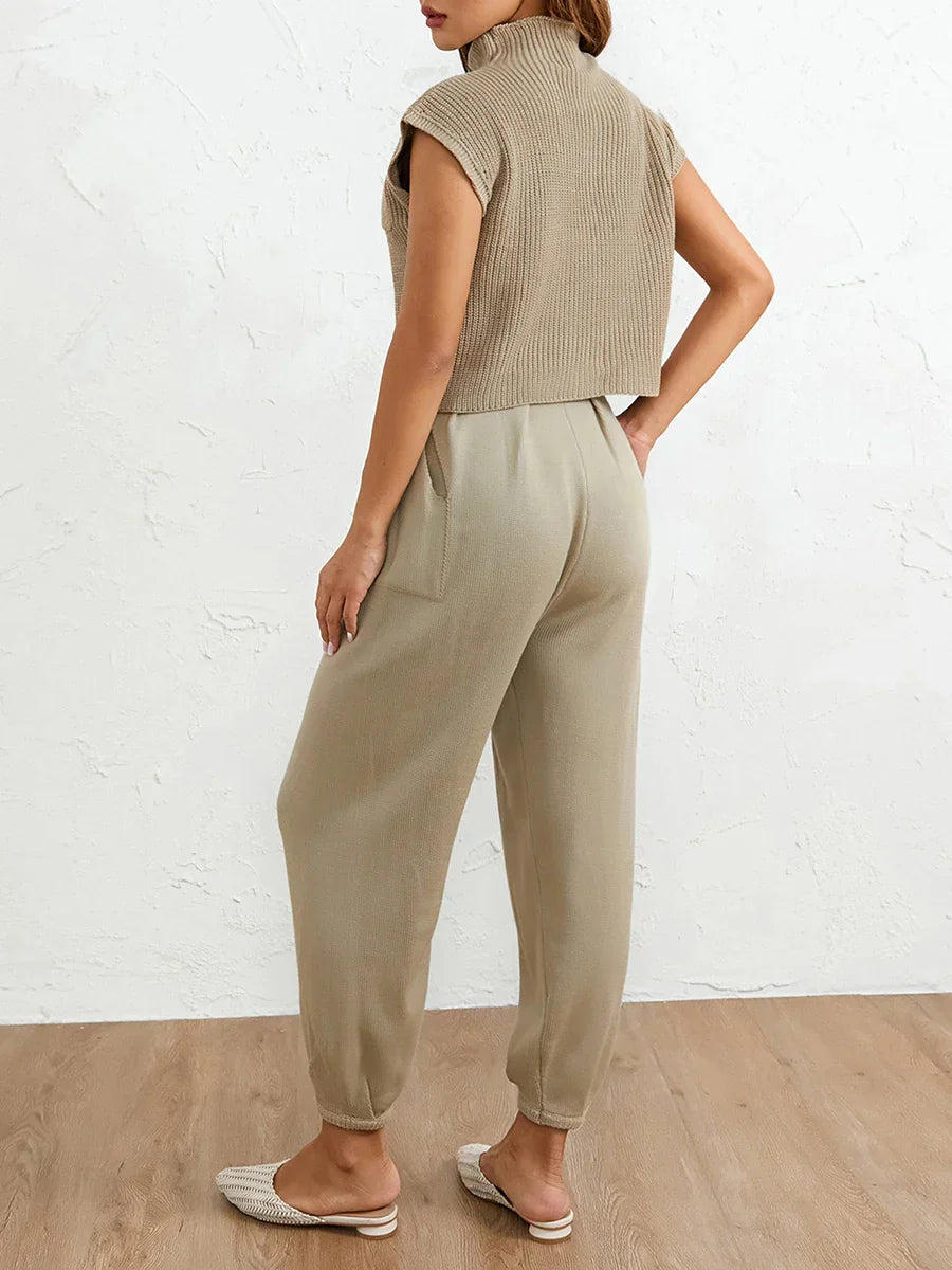 Conjunto de Top y Pantalón para Mujer | Ideal para Uso Diario y Salidas