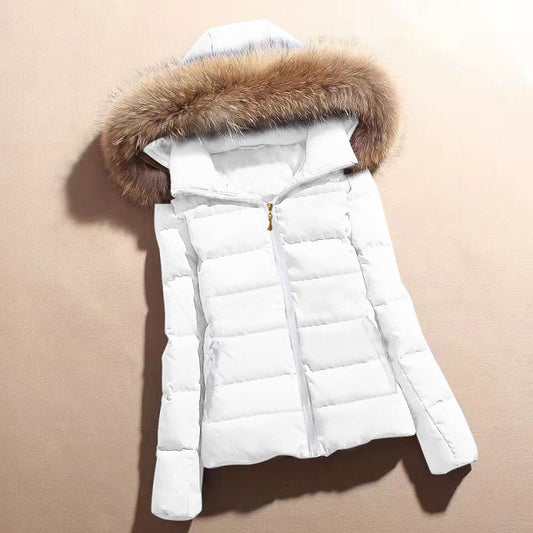 Chaqueta Acolchada con Capucha para Mujer | Ideal para La Temporada Fría