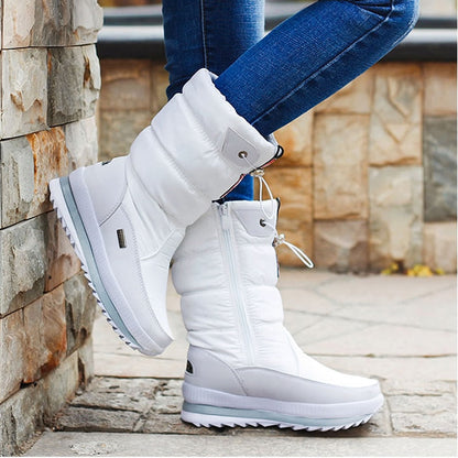 Botas De Nieve Con Diseño Cerrado Para Mujer | Ideal Para Uso Invernal