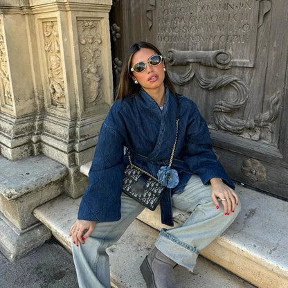 Chaqueta Corta De Diseño Clásico Para Mujer | Ideal Para Entretiempo