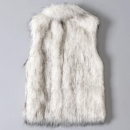 Chaleco Sin Mangas con Cuello Alto para Mujer | Ideal para La Temporada Fría