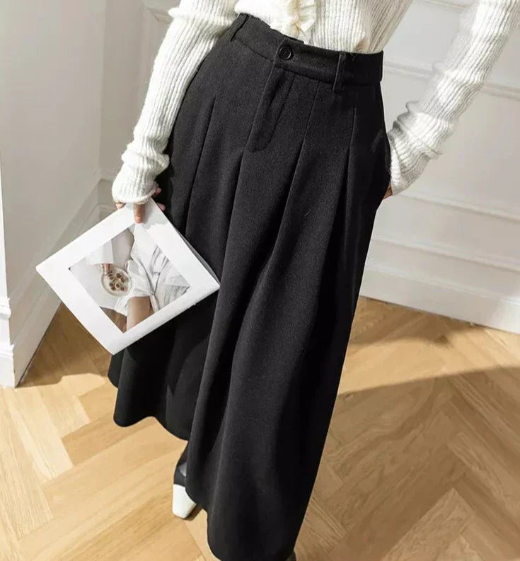 Falda de Corte Recto para Mujer | Ideal para Uso Profesional o Diario