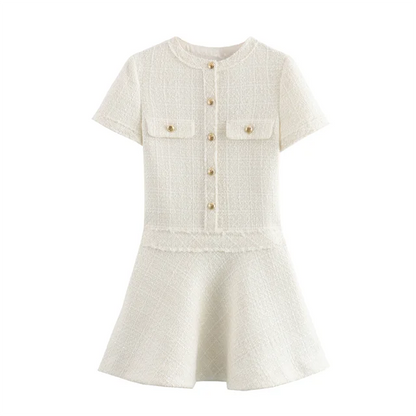 Vestido Corto Con Corte Ajustado Para Mujer | Ideal Para Salidas Y Uso Diario