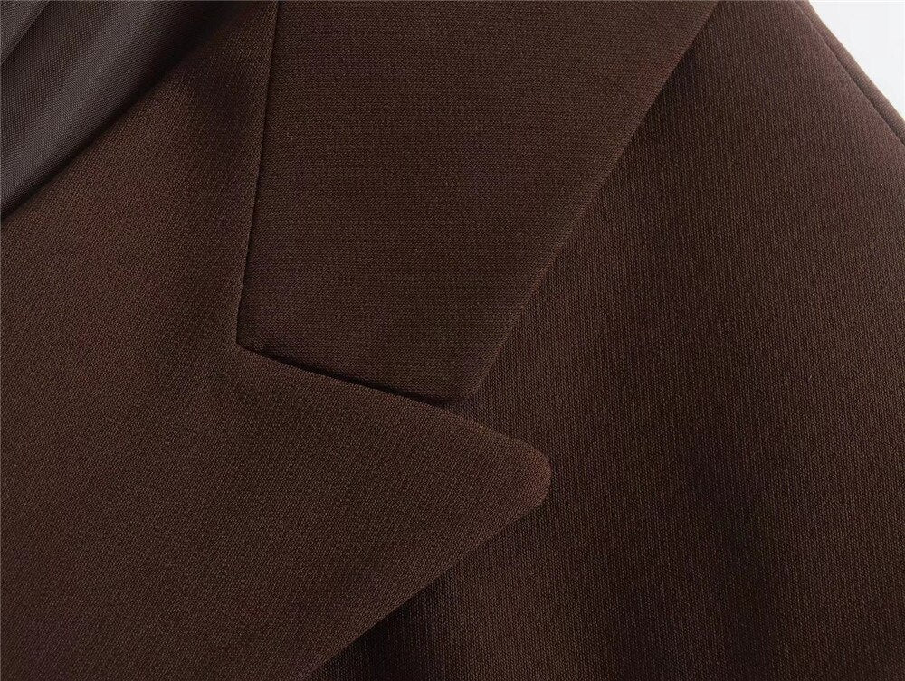 Blazer Con Cierre Cruzado Y Botones Para Mujer | Ideal Para Contextos Profesionales Y Uso Diario