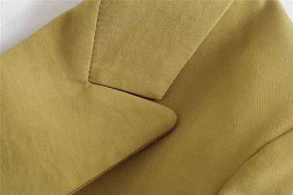 Blazer Con Cierre Cruzado Y Botones Para Mujer | Ideal Para Contextos Profesionales Y Uso Diario
