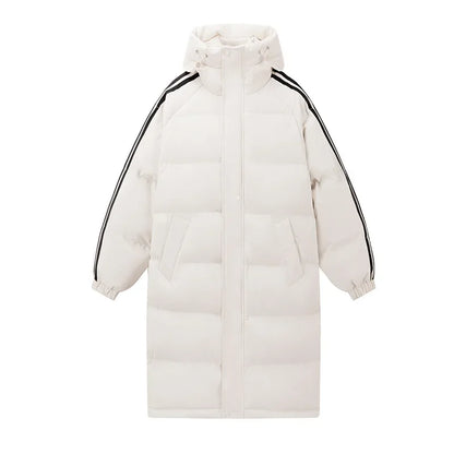 Chaqueta De Esquí Larga Con Capucha Para Adultos | Ideal Para Otoño E Invierno