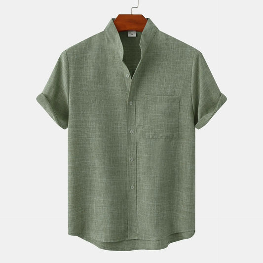 Camisa de Manga Larga de Corte Recto para Hombres | Ideal para Uso Diario y Ocio