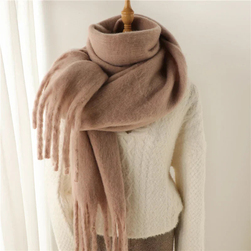 Bufanda Con Largo Extendido Para Adultos | Ideal Para Otoño, Invierno Y Primavera