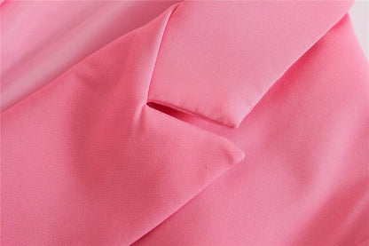 Blazer Con Cierre Cruzado Y Botones Para Mujer | Ideal Para Contextos Profesionales Y Uso Diario
