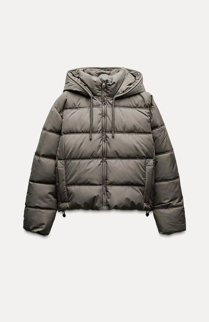Chaqueta Acolchada con Capucha para Mujer | Ideal para Otoño e Invierno