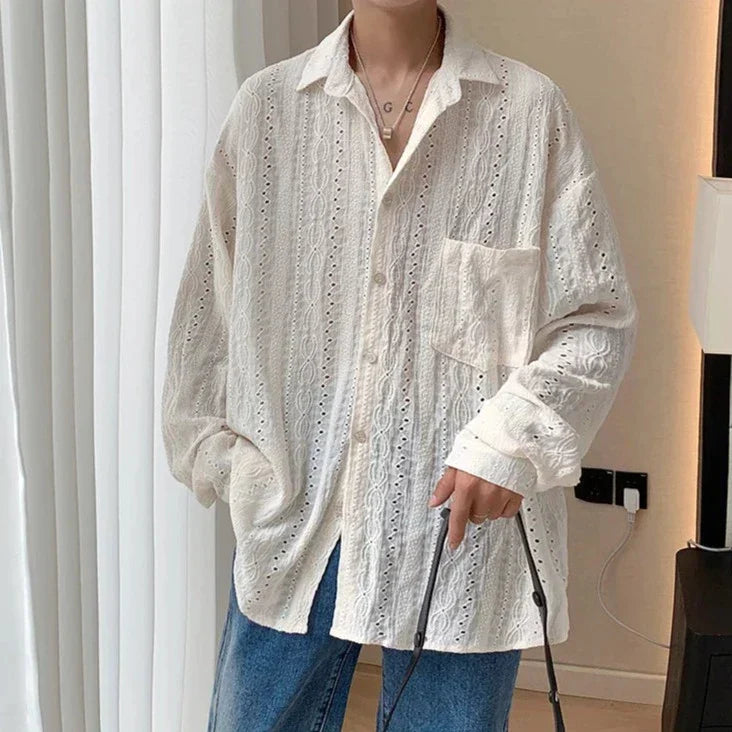 Camisa de Manga Larga con Cuello Clásico para Mujer | Ideal para Uso Diario o Ocasiones Informales