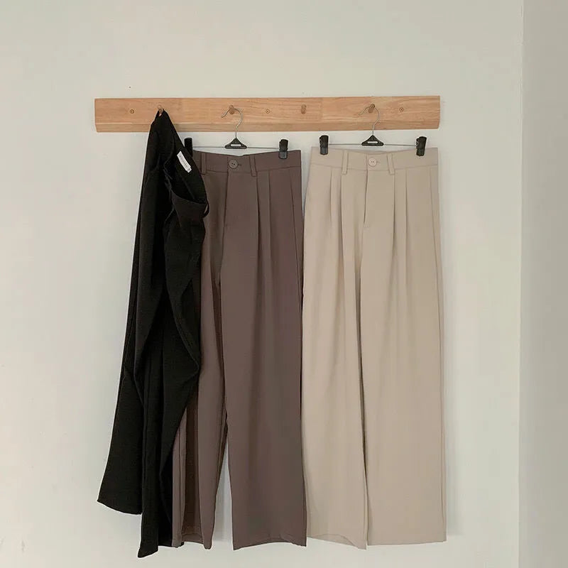 Pantalón De Talle Alto Con Piernas Acampanadas Para Mujer | Ideal Para Uso Diario Y Ocasiones