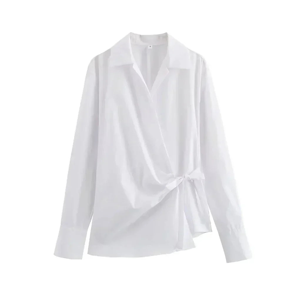 Blusa Con Corte Adaptado Para Mujer | Ideal Para Uso Diario Y Profesional
