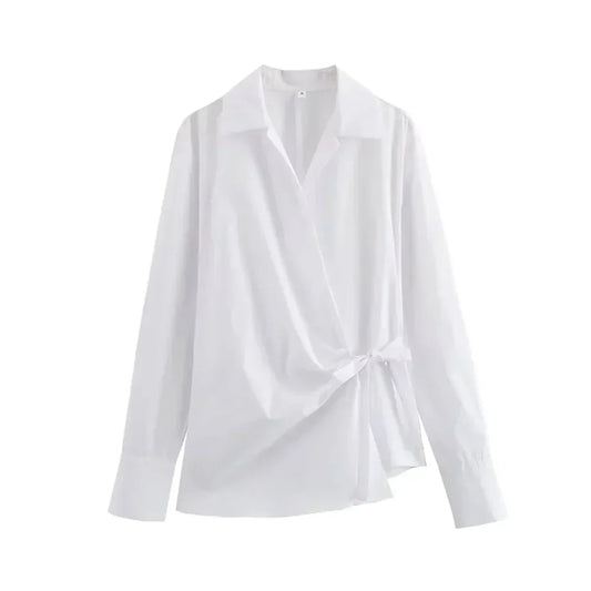 Blusa Con Corte Adaptado Para Mujer | Ideal Para Uso Diario Y Profesional