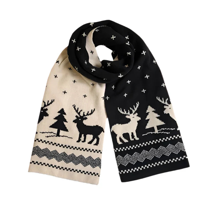 Bufanda De Invierno Con Diseño Reversible Para Adultos | Ideal Para Invierno