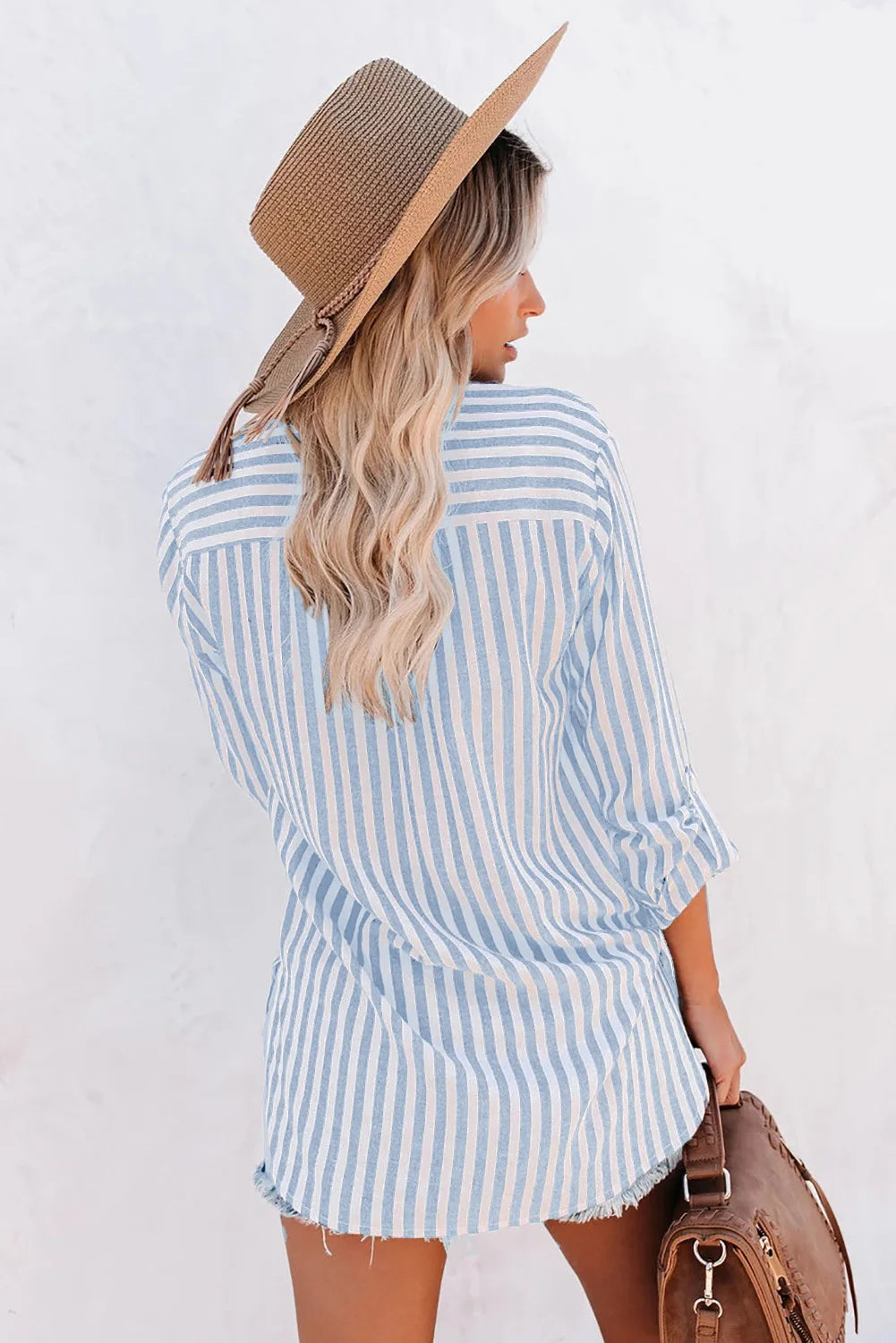 Blusa con Cierre Abotonado para Mujer | Ideal para Uso Diario