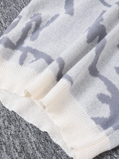 Jersey De Punto De Manga Larga Para Hombre | Ideal Para Uso Diario Y Entornos Profesionales